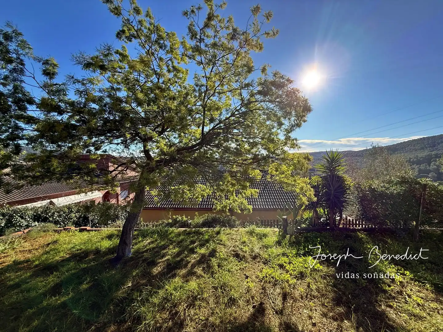 Exterior view of Houses for sale in Begues  with Air Conditioner, Heating and Private garden