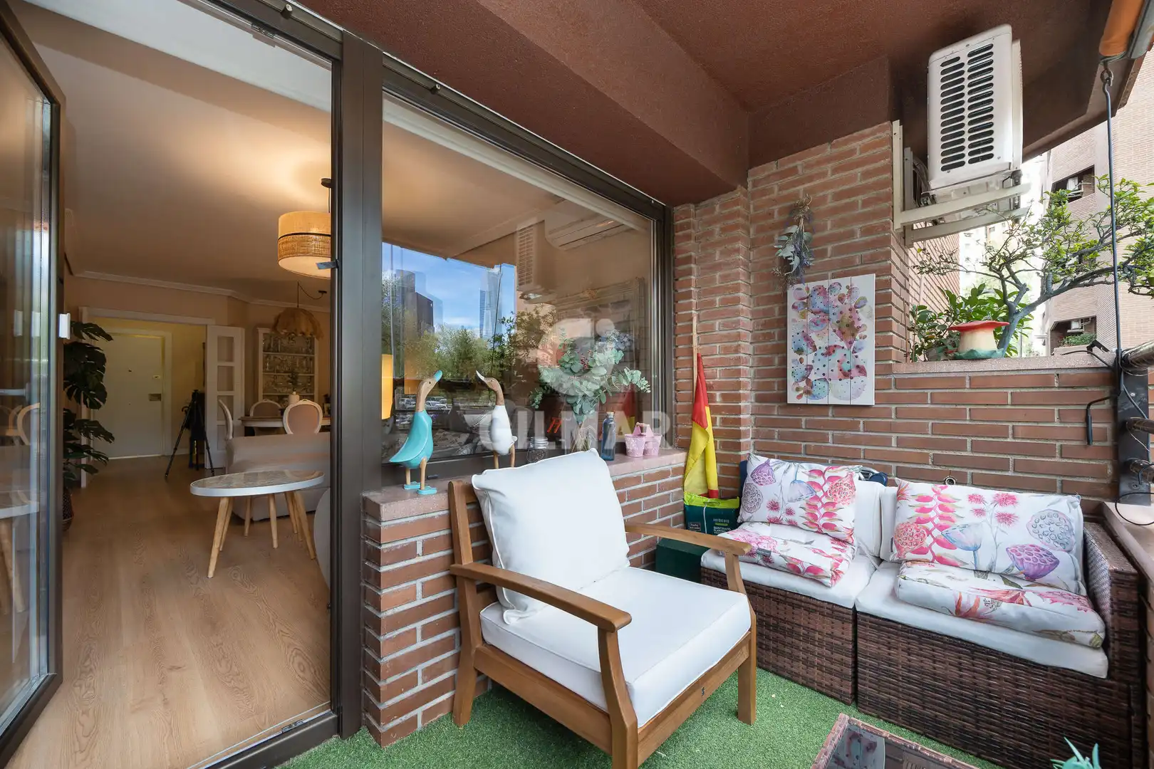 Terrassa de Pis en venda en  Madrid Capital amb Calefacció, Jardí privat i Piscina