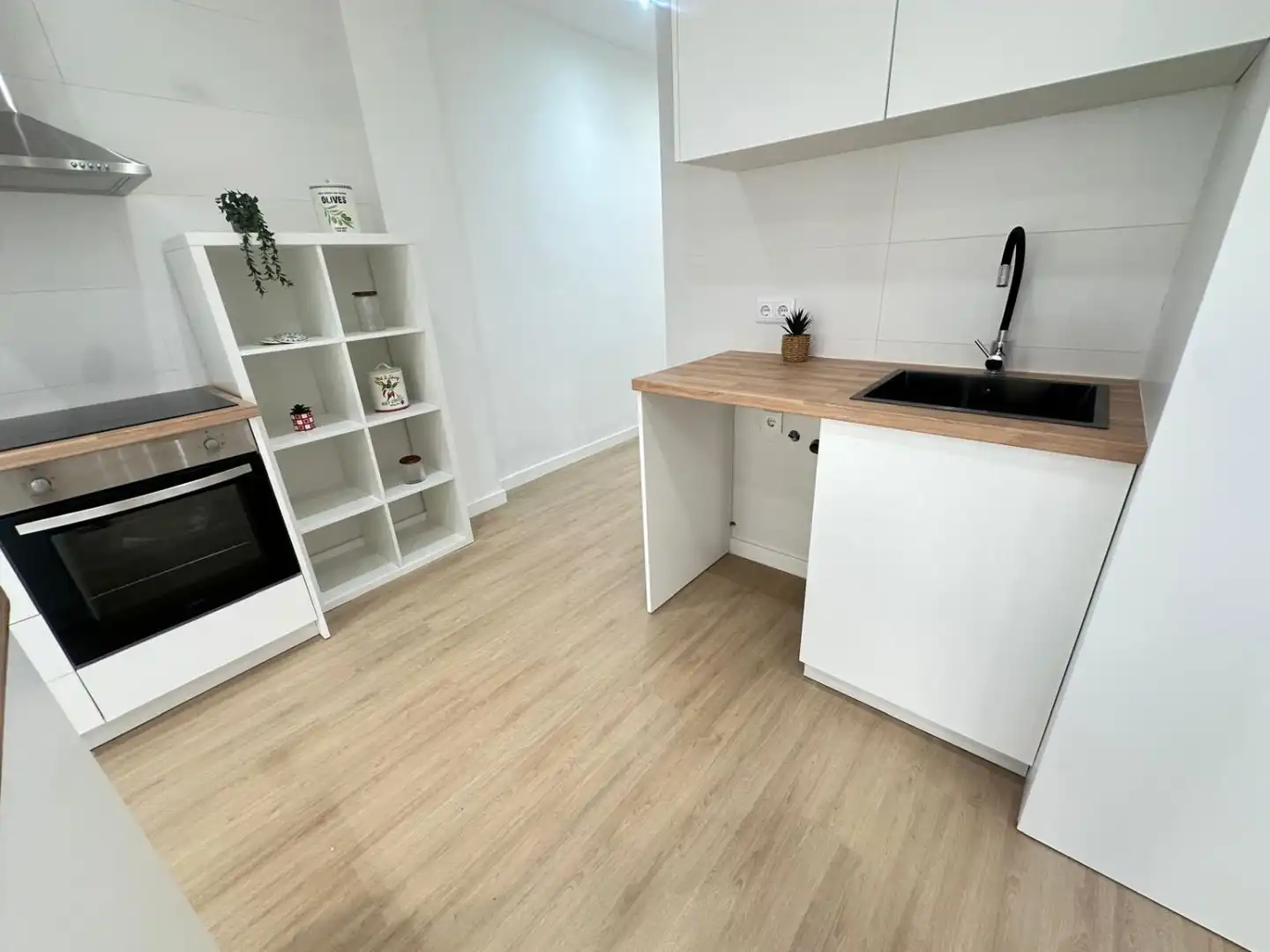 Cocina de Piso en venta en Castellón de la Plana / Castelló de la Plana con Terraza y Amueblado