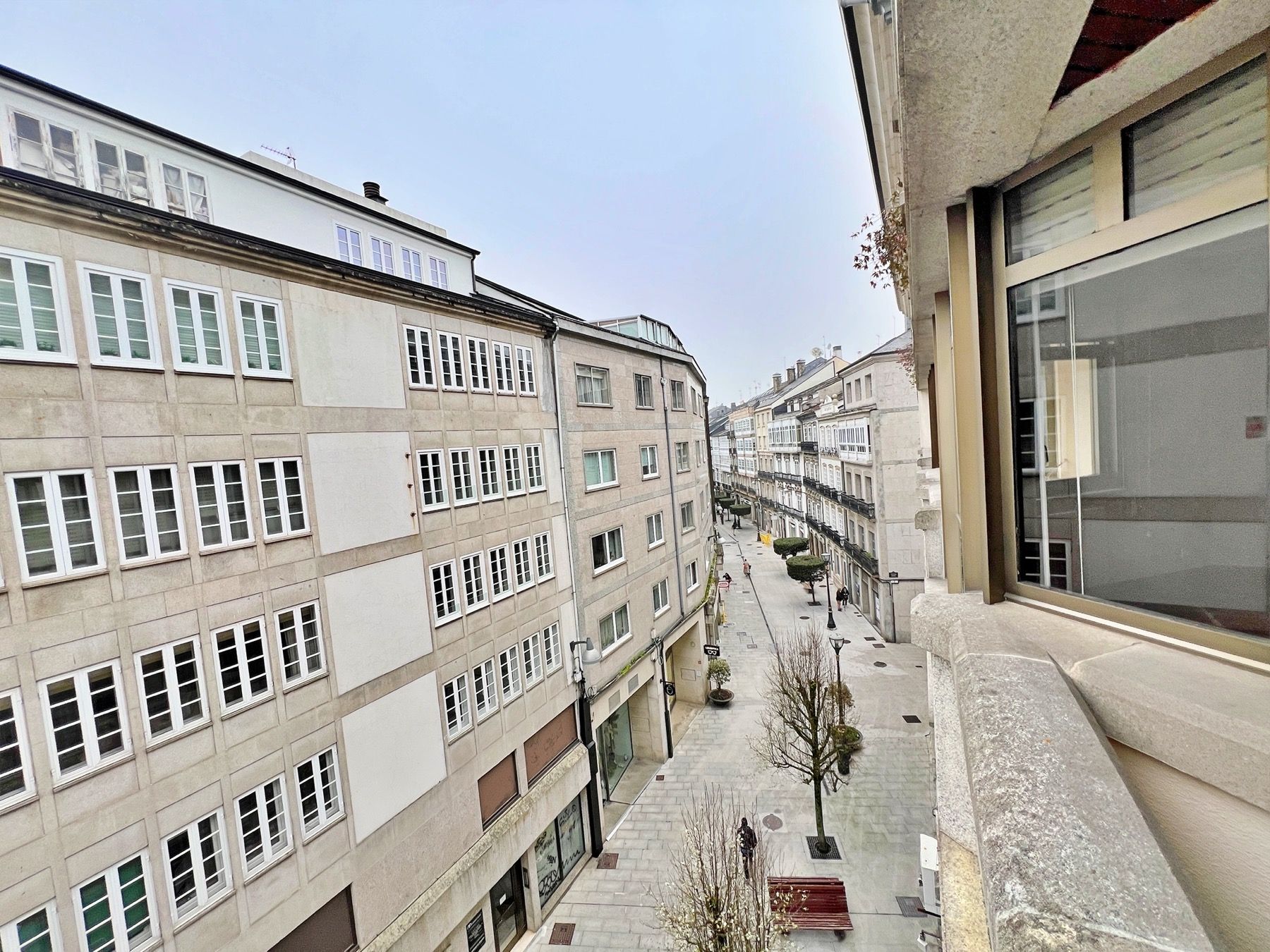 Vista exterior de Pis en venda en Lugo Capital amb Calefacció, Parquet i Terrassa
