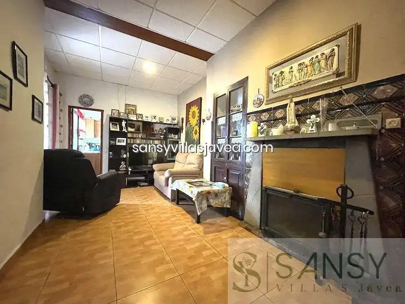 Sala d'estar de Casa o xalet en venda en Jávea / Xàbia amb Aire condicionat i Traster