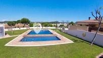 Swimming pool of Single-family semi-detached for sale in Lloret de Mar  with Air Conditioner, Terrace and Swimming Pool