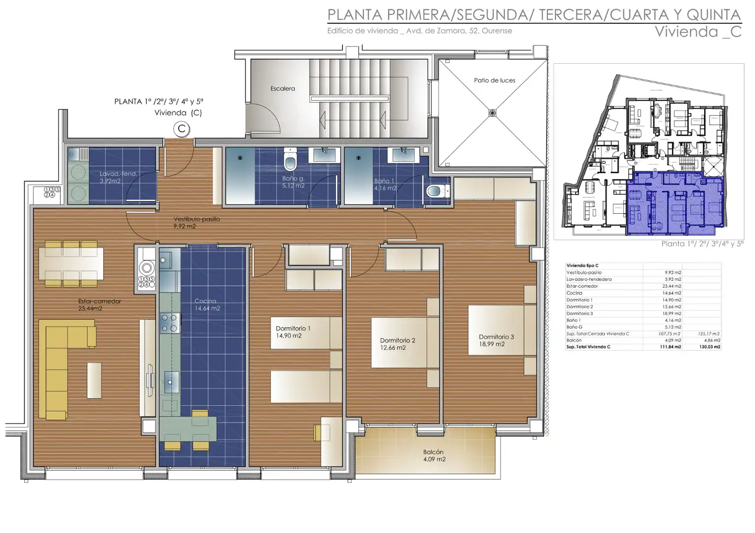 Apartamento con terraza en venta en Posío, imagen 3
