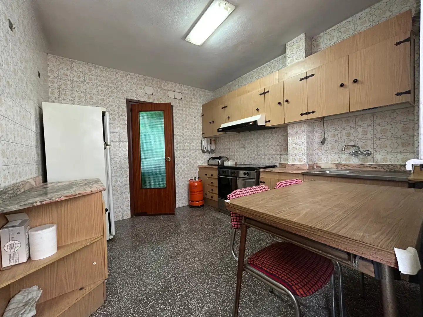 Kitchen of Flat for rent in Abarán  with Furnished, Balcony and Pets allowed