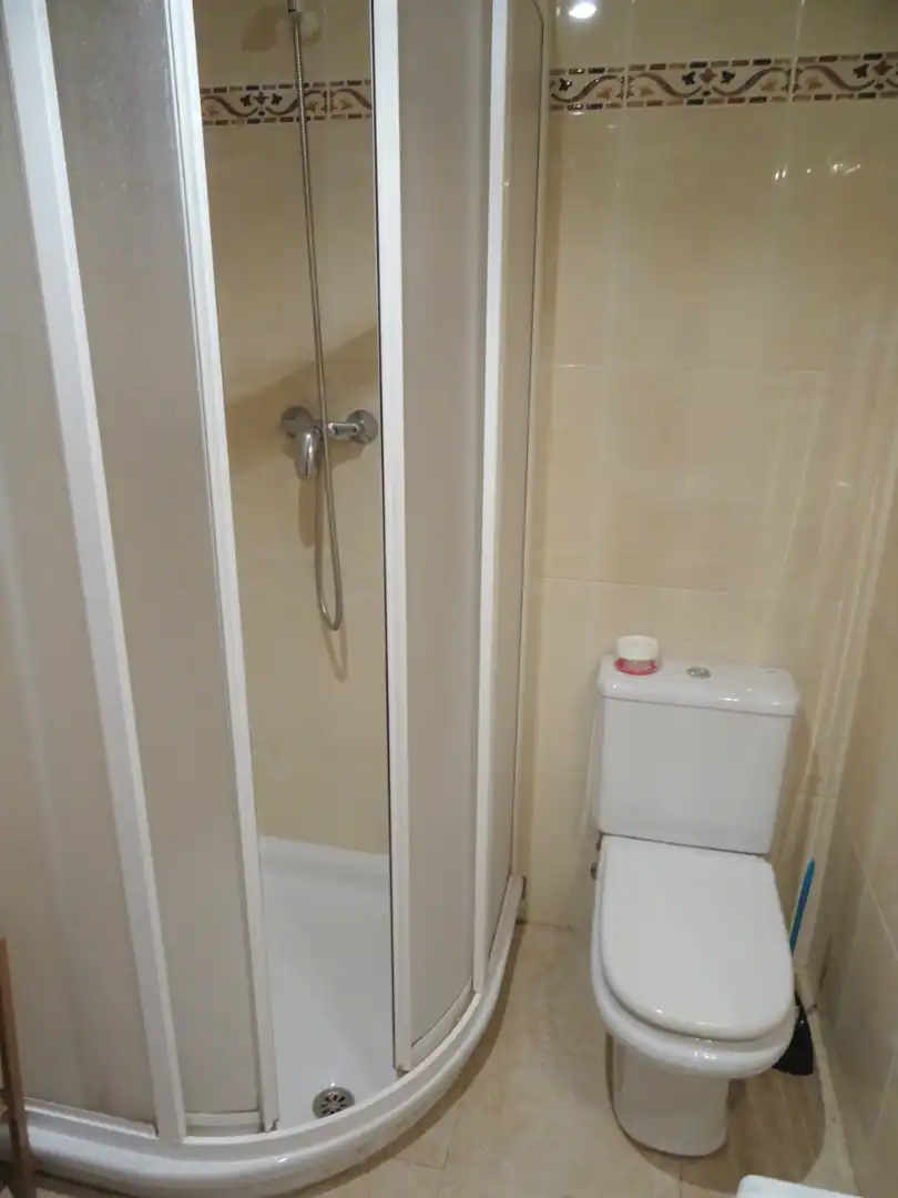 Bany de Apartament de lloguer en Alcalà de Xivert amb Aire condicionat, Terrassa i Moblat