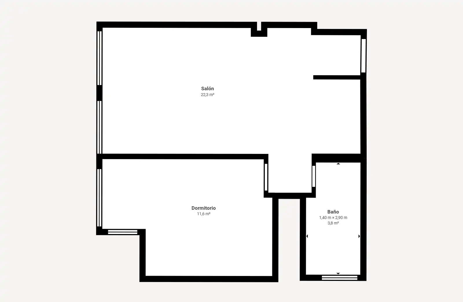 Wohnung zum Verkauf in Elche / Elx mit Klimaanlage, Möbliert und Ofen
