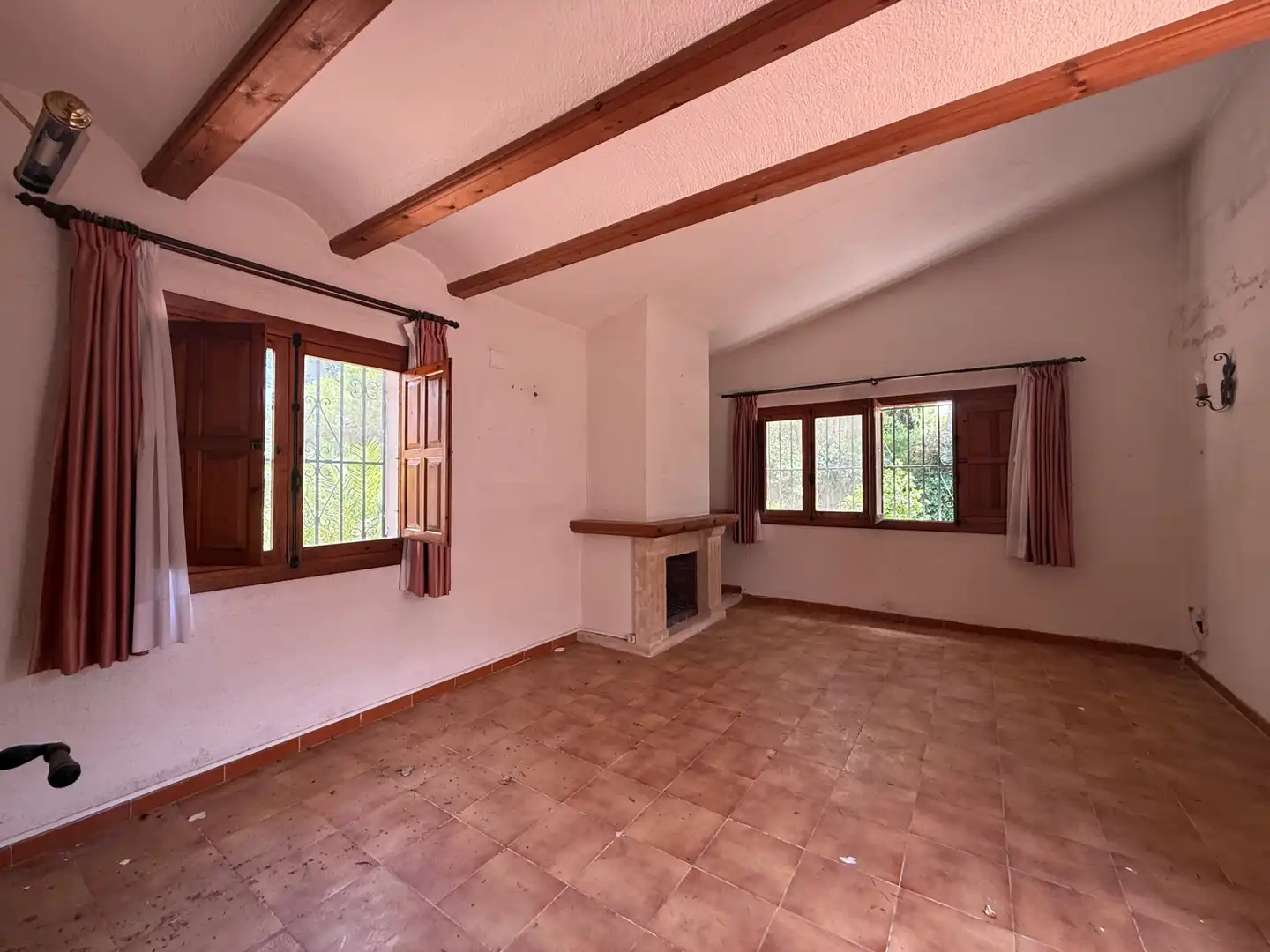 Sala d'estar de Casa o xalet en venda en Jávea / Xàbia amb Jardí privat, Terrassa i Traster