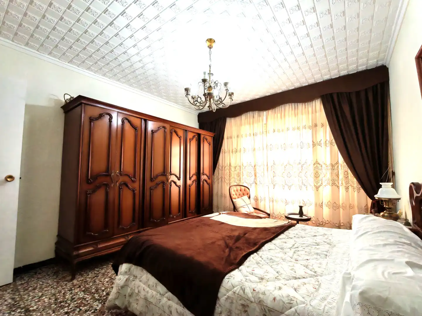 Bedroom of Flat for sale in Elche / Elx  with Furnished, Oven and Washing machine