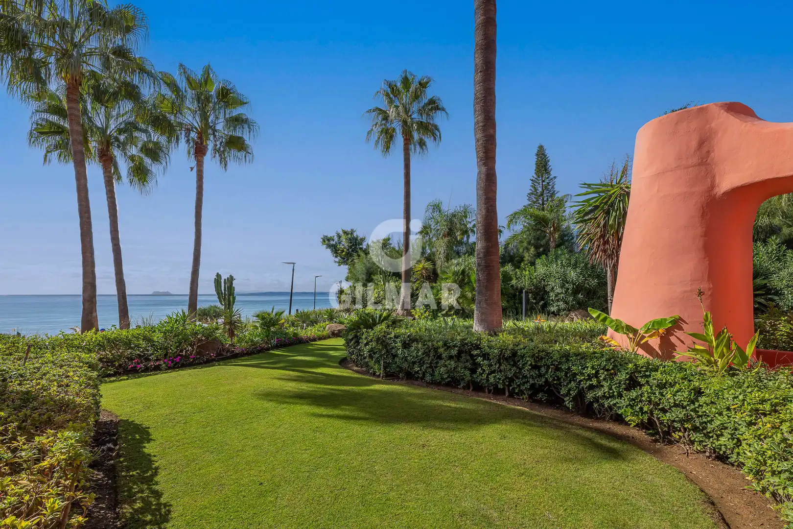 Garden of Apartments for sale in Estepona  with Heating, Private garden and Balcony