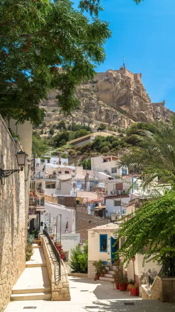 Vista exterior de Casa adosada en venda en Alicante / Alacant amb Terrassa i Balcó