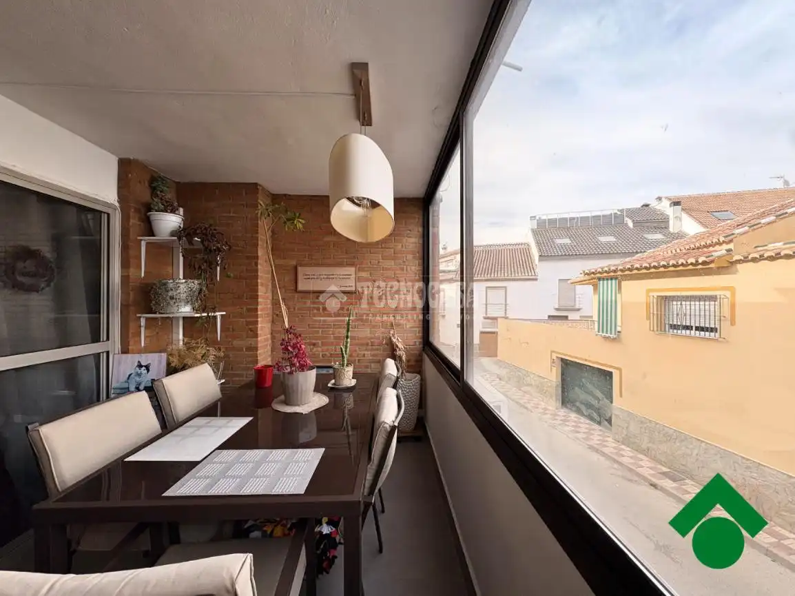 Balcony of Flat for sale in Pizarra  with Air Conditioner and Terrace