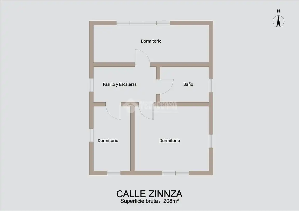 Casa aparellada en venda a C. Zinnza, imagen 6