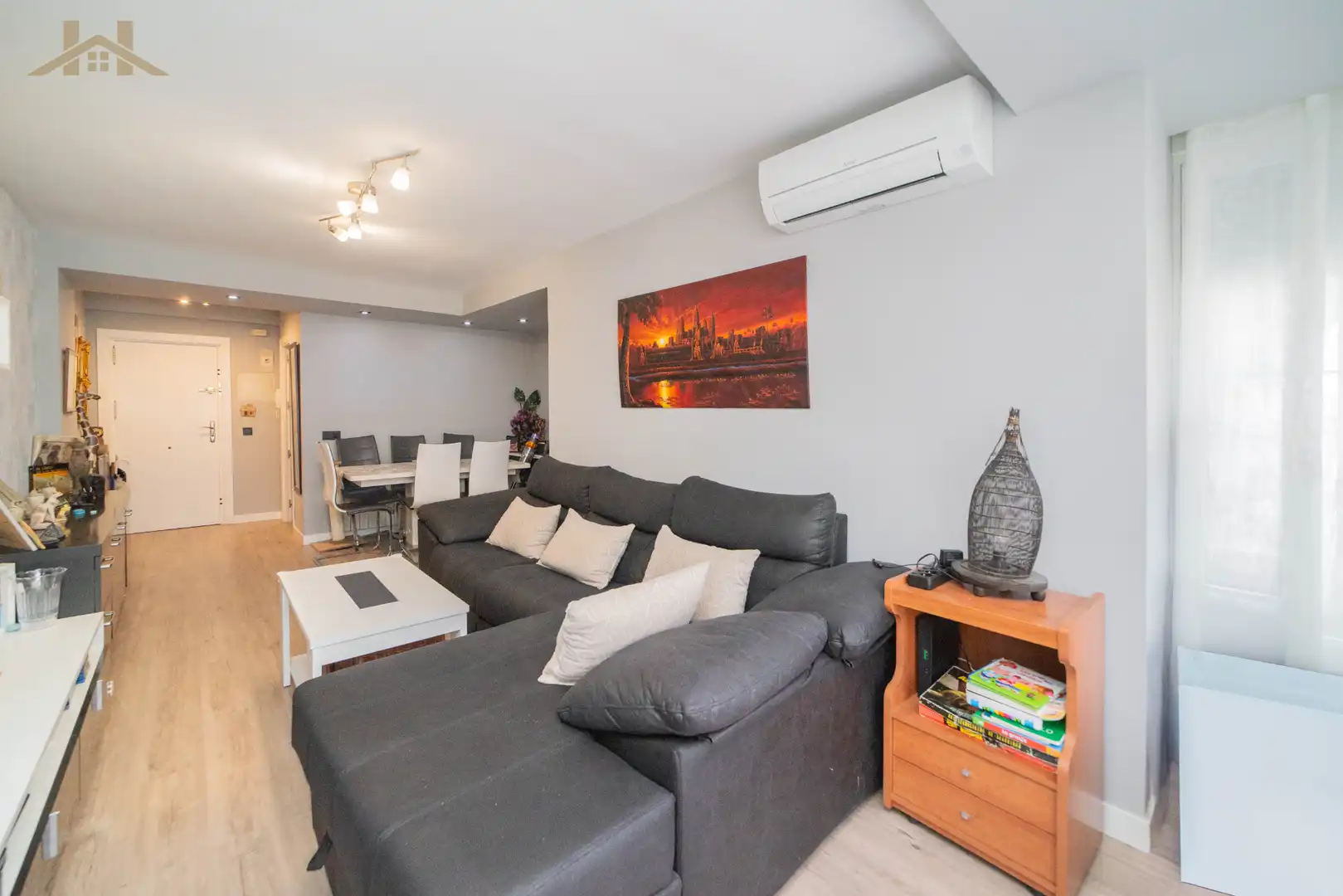 Living room of Flat for sale in Alcorcón  with Air Conditioner, Heating and Terrace