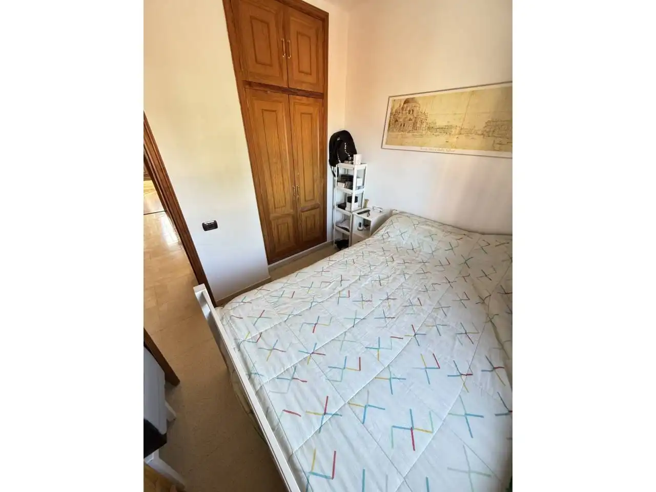 Dormitori de Casa adosada en venda en San Cristóbal de la Laguna amb Jardí privat, Parquet i Terrassa