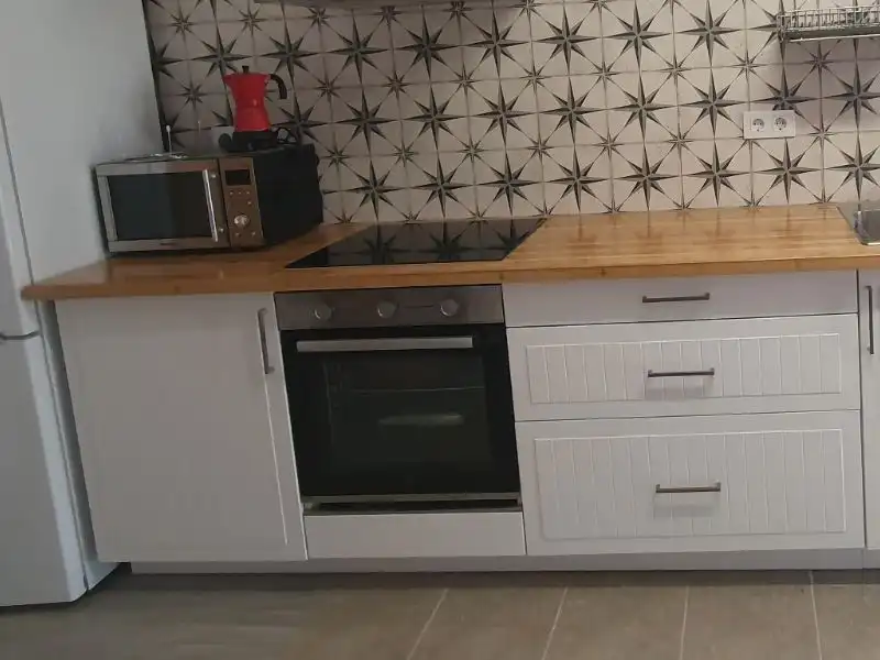 Cocina de Terreno en venta en Casas de Millán