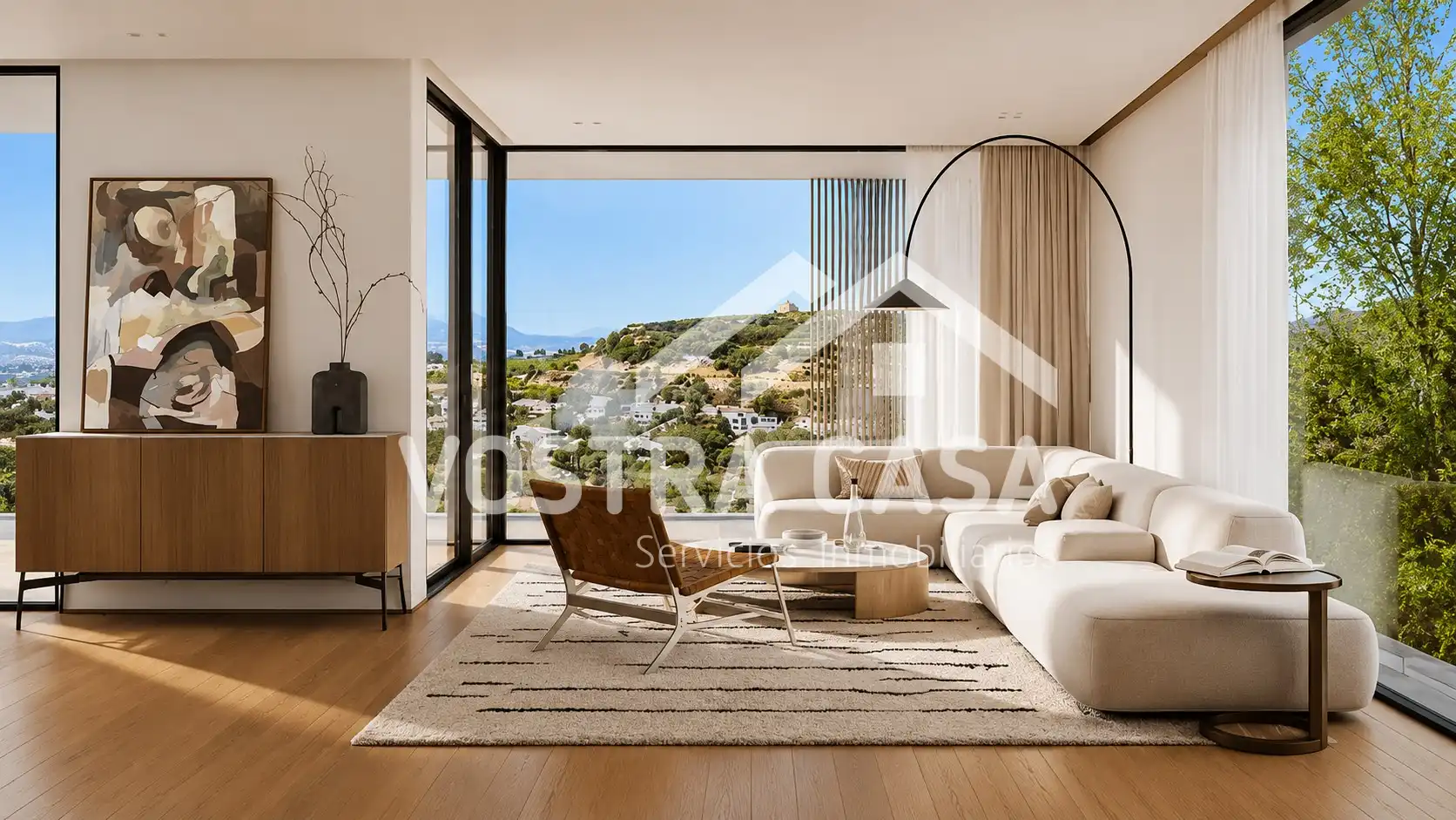 Sala d'estar de Casa o xalet en venda en Chiva