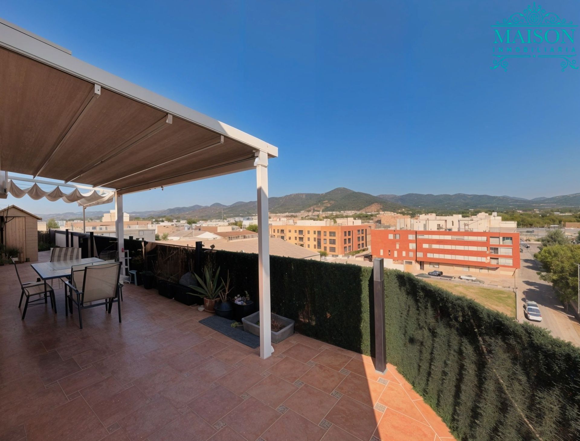 Terrasse von Dachboden zum verkauf in Nules mit Klimaanlage, Heizung und Terrasse