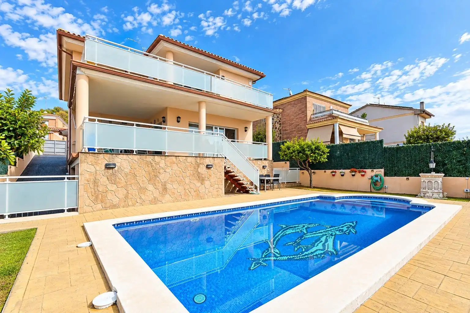 Piscina de Casa o chalet en venta en Cunit Residencial