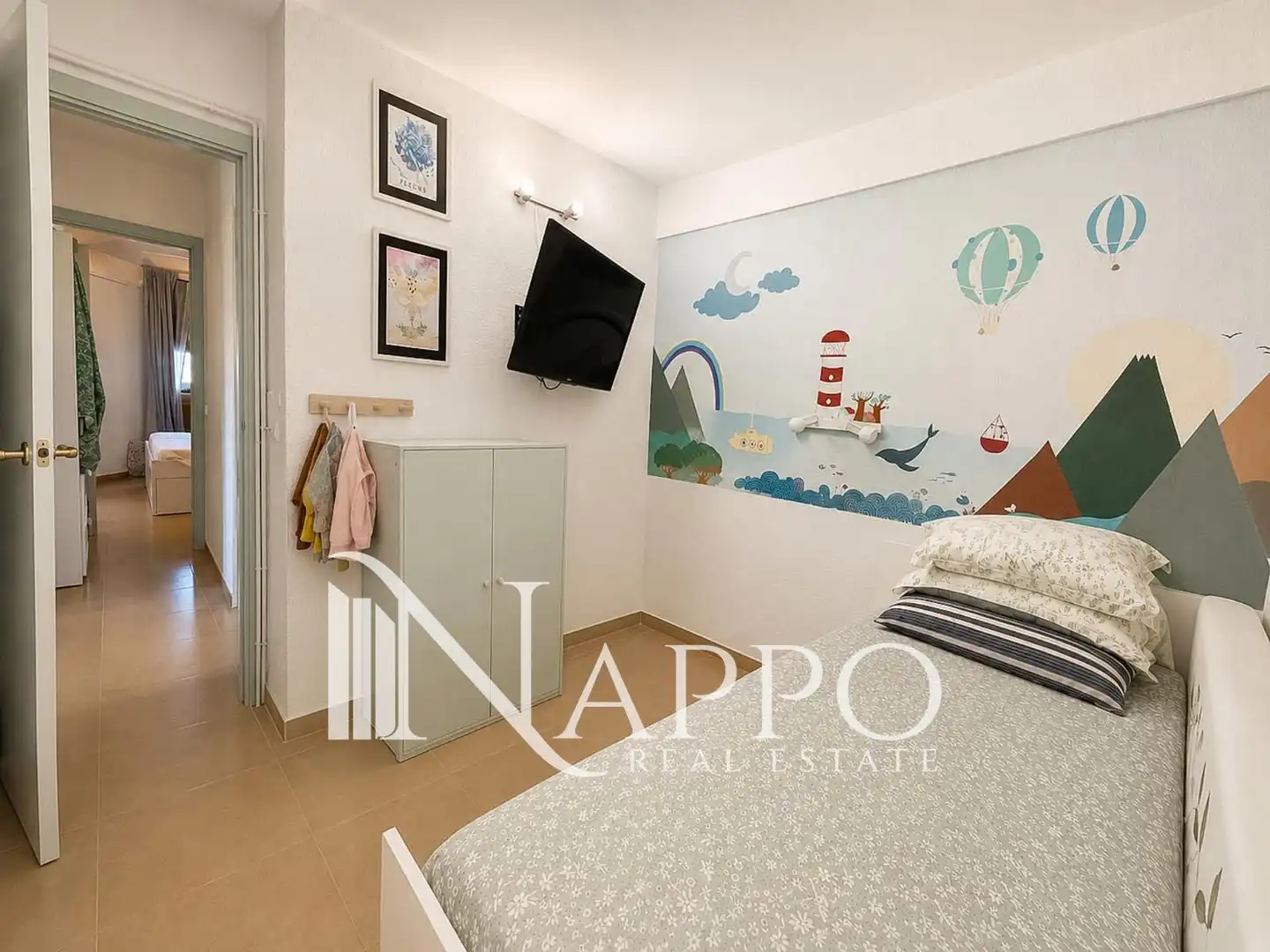 Schlafzimmer von Wohnung zum Verkauf in Calvià mit Klimaanlage, Heizung und Terrasse