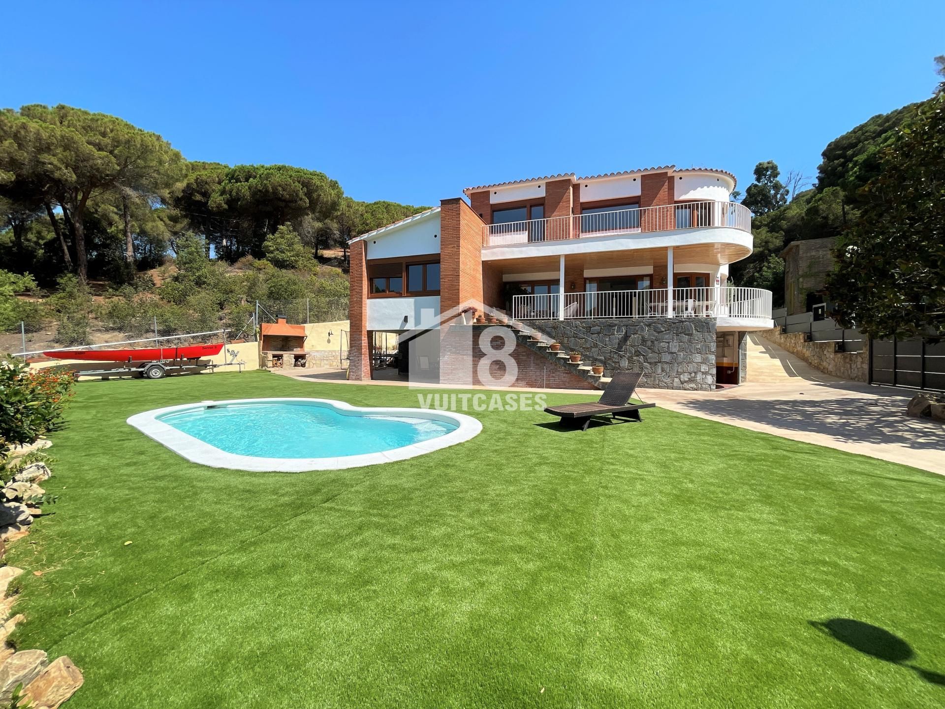 Vista exterior de Casa o chalet en venta en Sant Pol de Mar con Calefacción, Jardín privado y Terraza