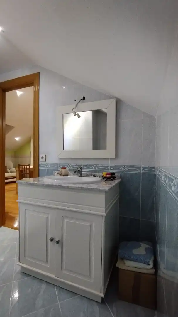 Baño de Casa adosada en venta en Medina del Campo con Calefacción y Trastero