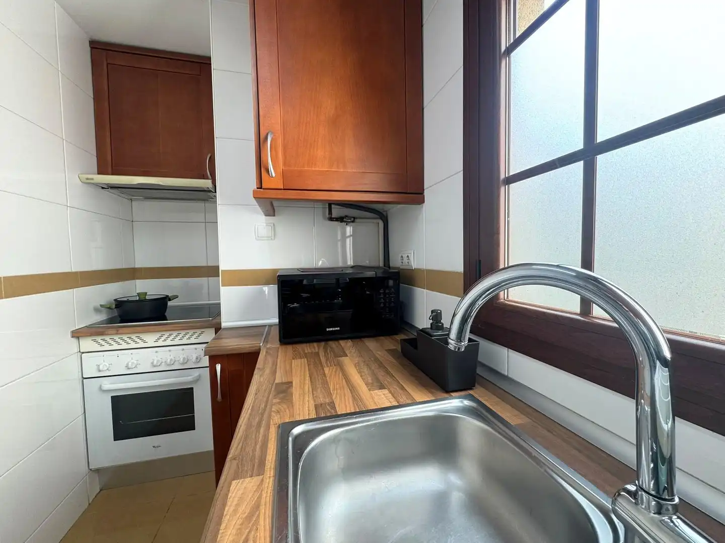 Küche von Dachboden zur Miete in Barrio de Salamanca