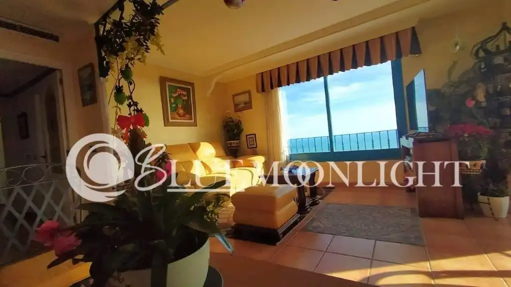 Sala de estar de Dúplex en venta en Peñíscola / Peníscola con Aire acondicionado, Terraza y Trastero