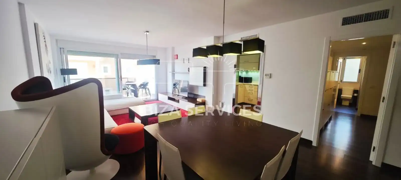 Dining room of Flat for sale in Eivissa  with Air Conditioner