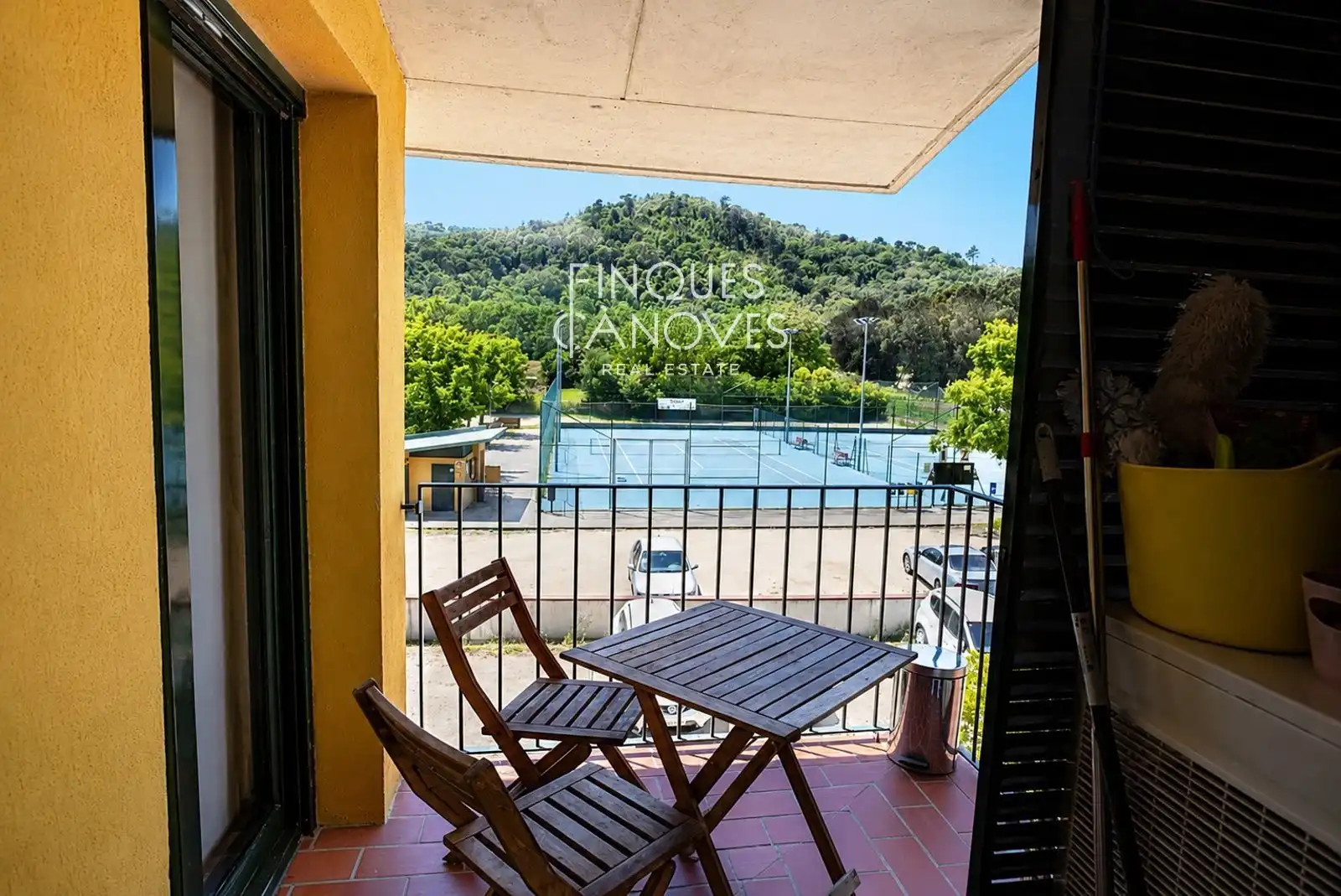 Terrace of Attic for sale in Bescanó  with Air Conditioner, Heating and Parquet flooring