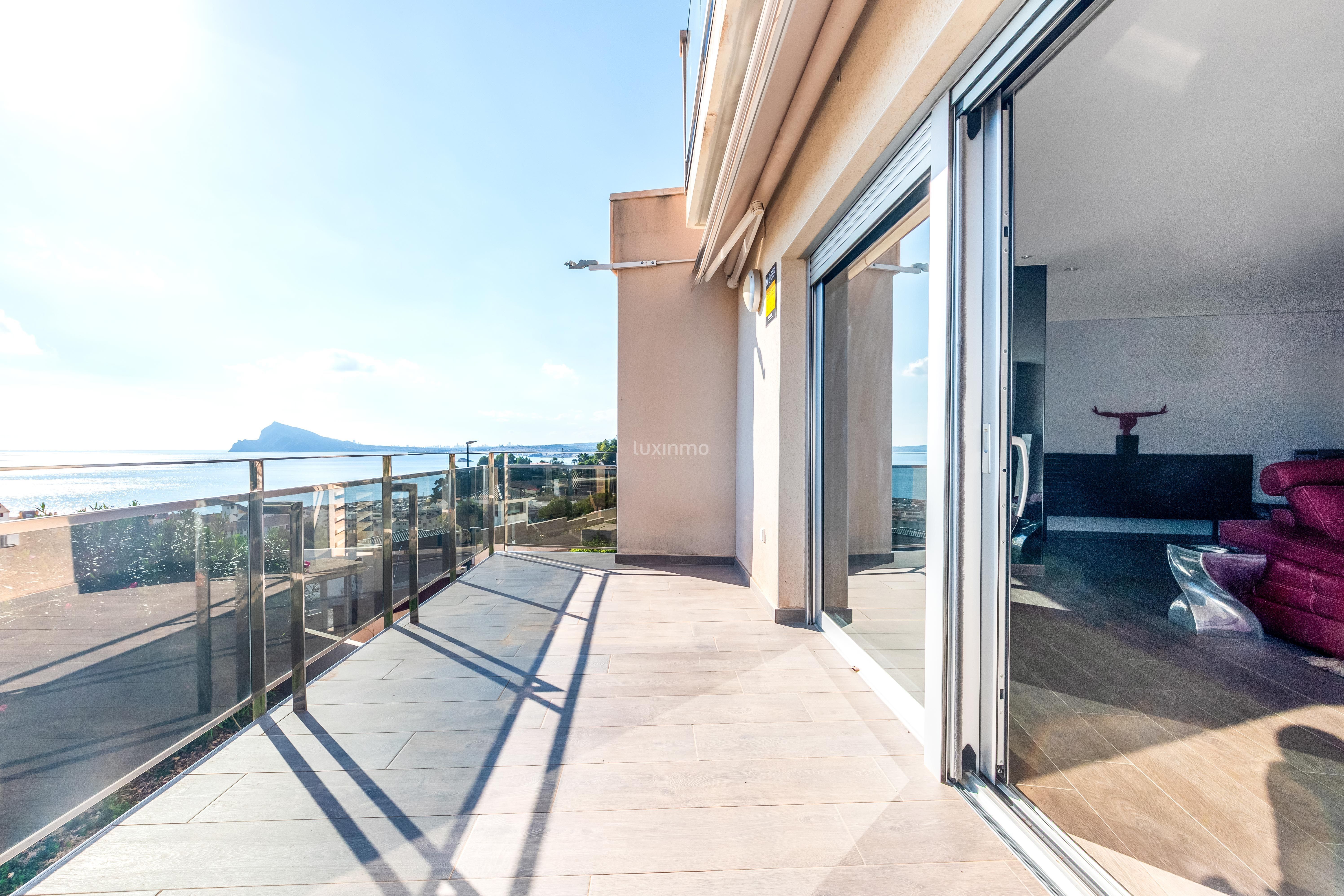 Terrace of Flat for sale in Altea  with Air Conditioner, Heating and Private garden