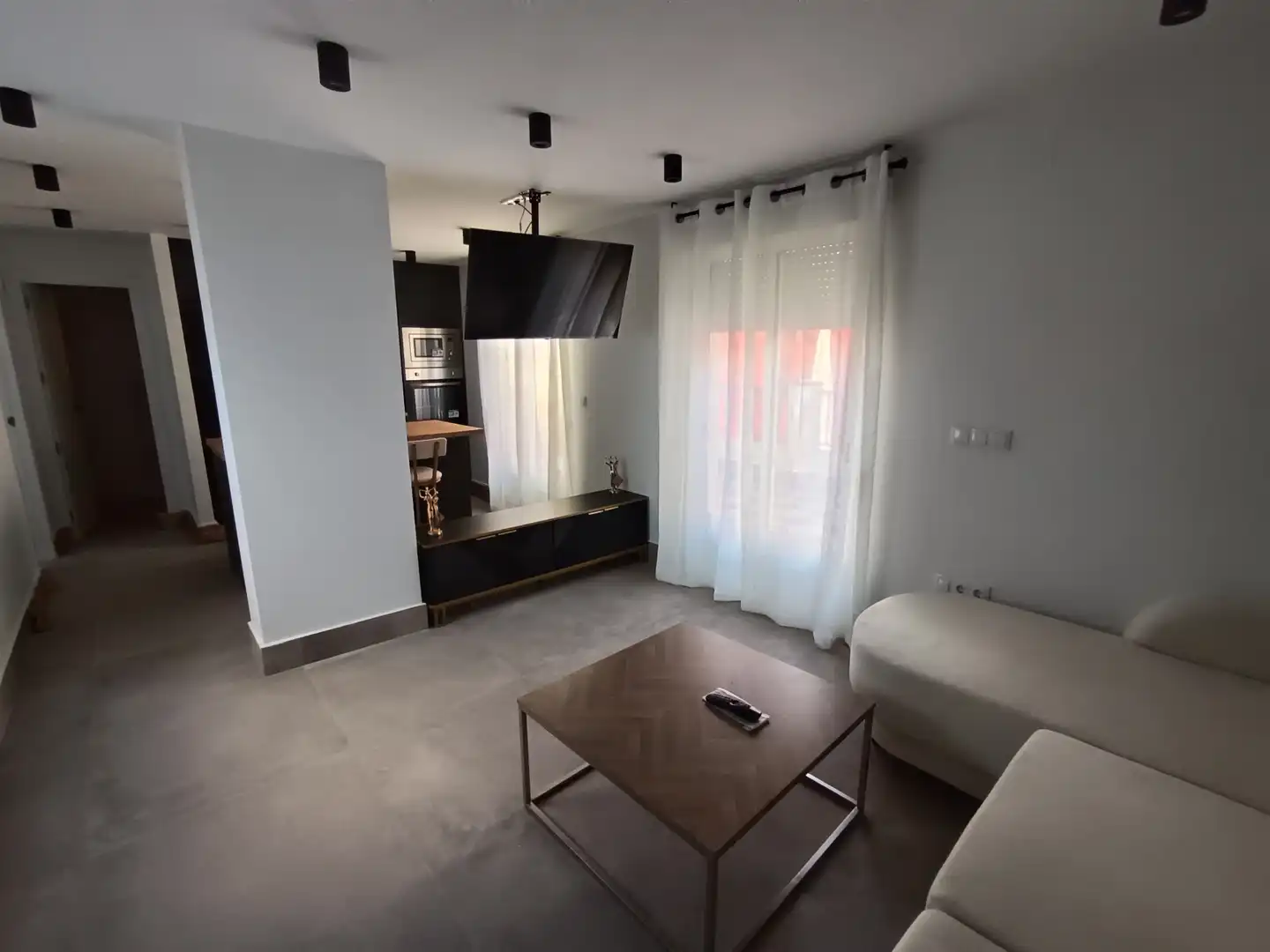 Sala de estar de Apartamento en venta en San Ildefonso - Catedral