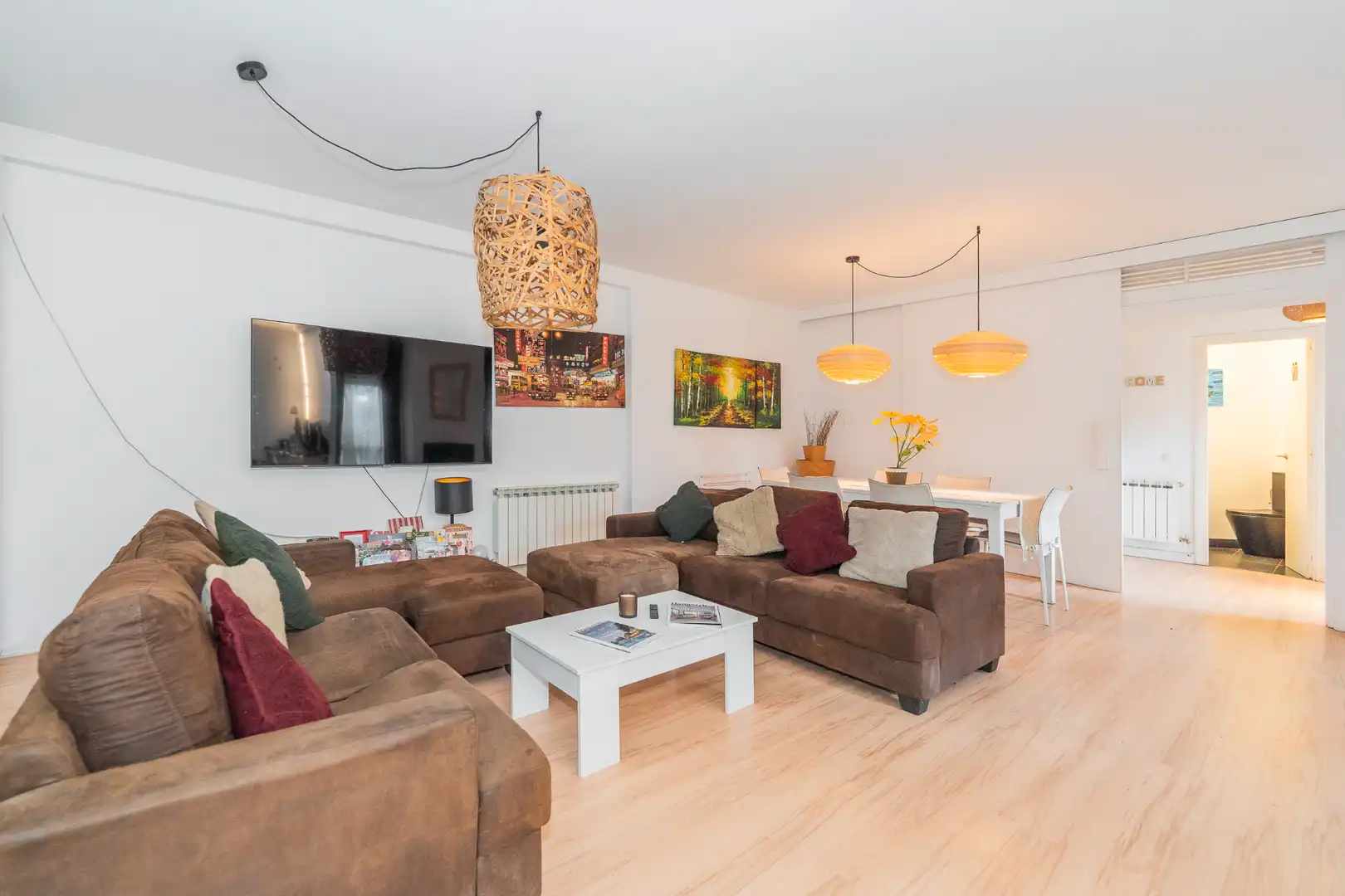 Living room of Detached homes for sale in Ciudalcampo  with Air Conditioner, Heating and Private garden