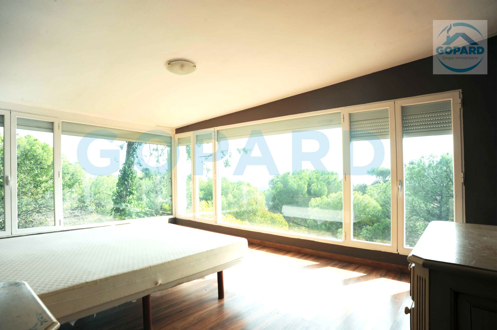 Dormitori de Casa o xalet de lloguer en Valdemorillo amb Aire condicionat, Calefacció i Jardí privat