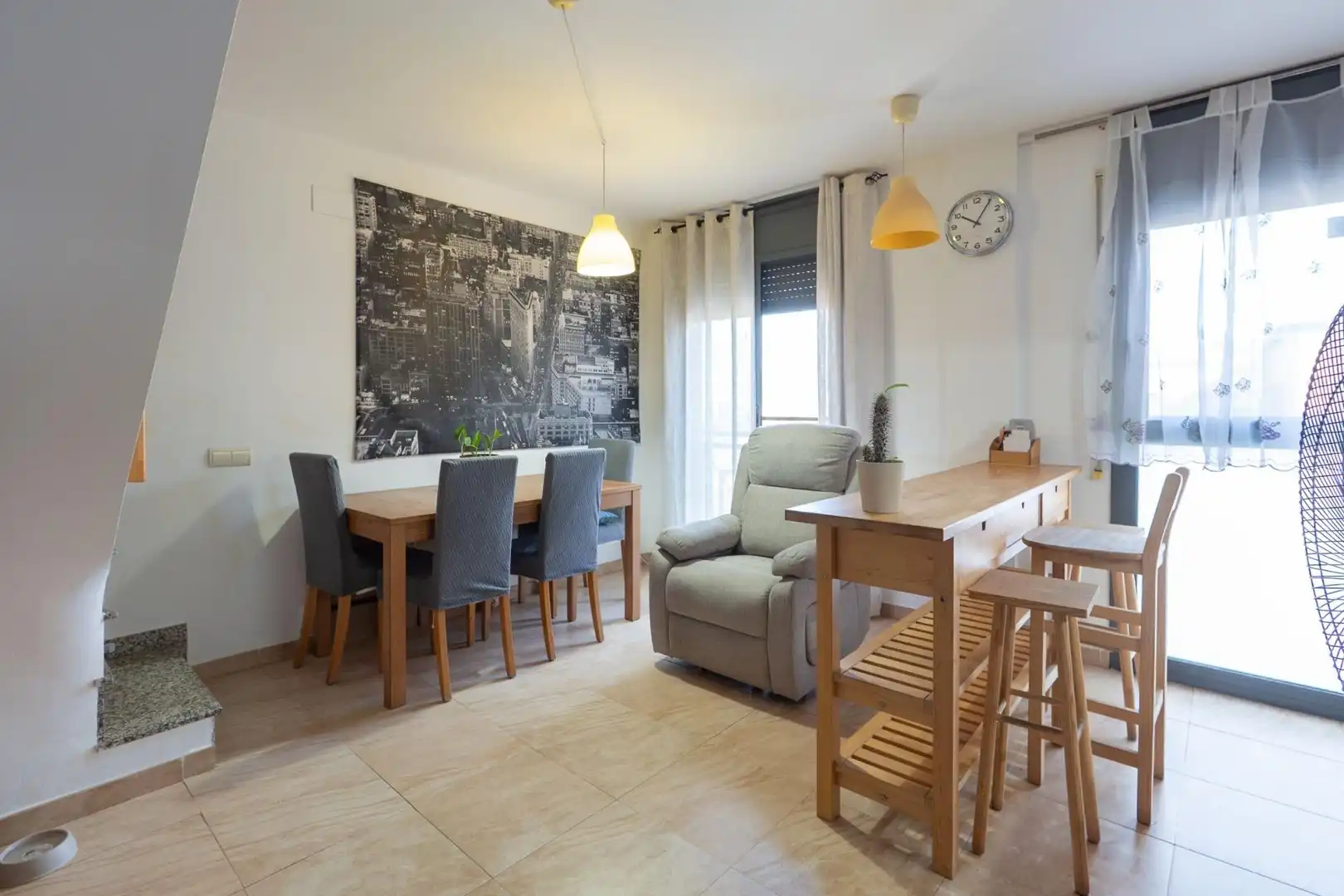 Dining room of Flat for sale in Deltebre  with Terrace and Community pool