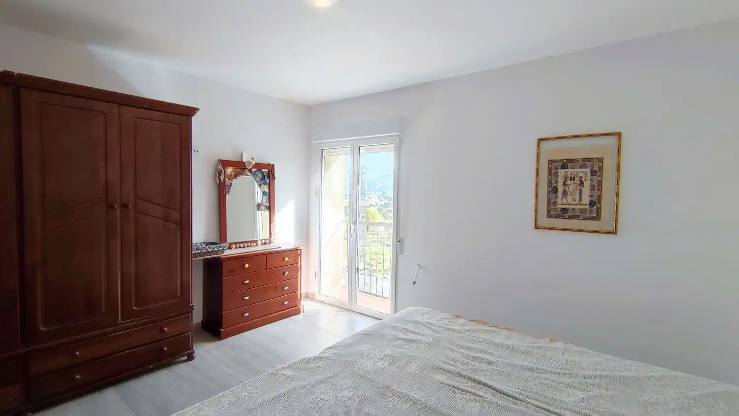 Dormitori de Casa adosada en venda en Alcoy / Alcoi amb Aire condicionat, Jardí privat i Traster