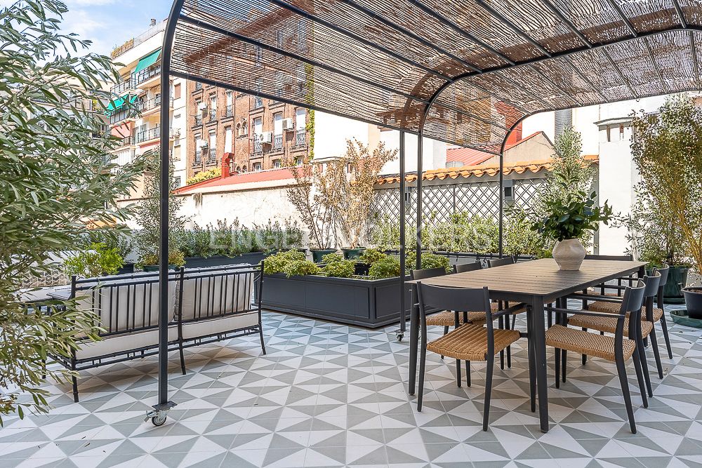 Terrassa de Apartament en venda en  Madrid Capital amb Calefacció i Terrassa