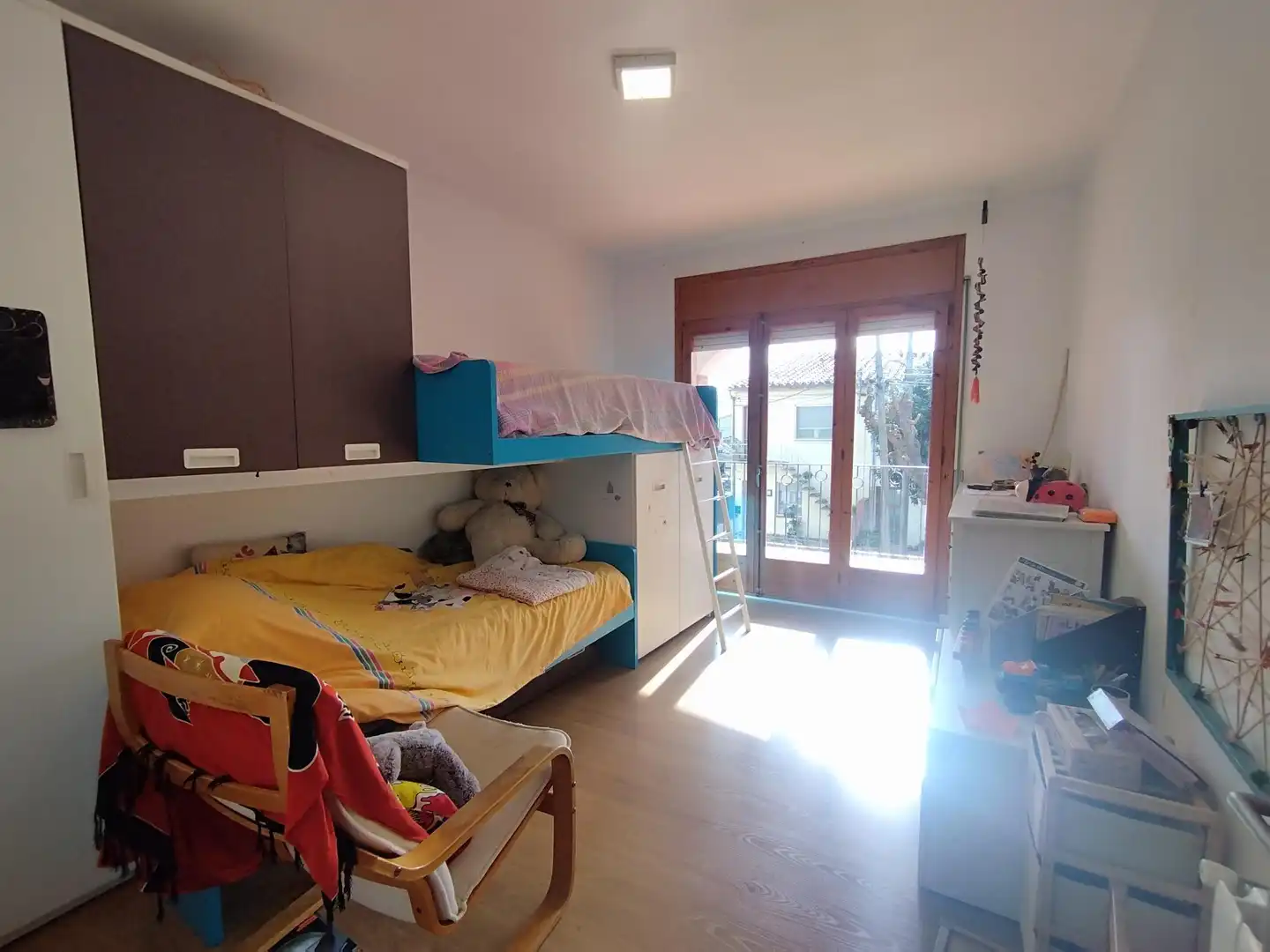 Schlafzimmer von Haus oder Chalet zum Verkauf in Santa Maria de Palautordera mit Heizung, Privatgarten und Balkon