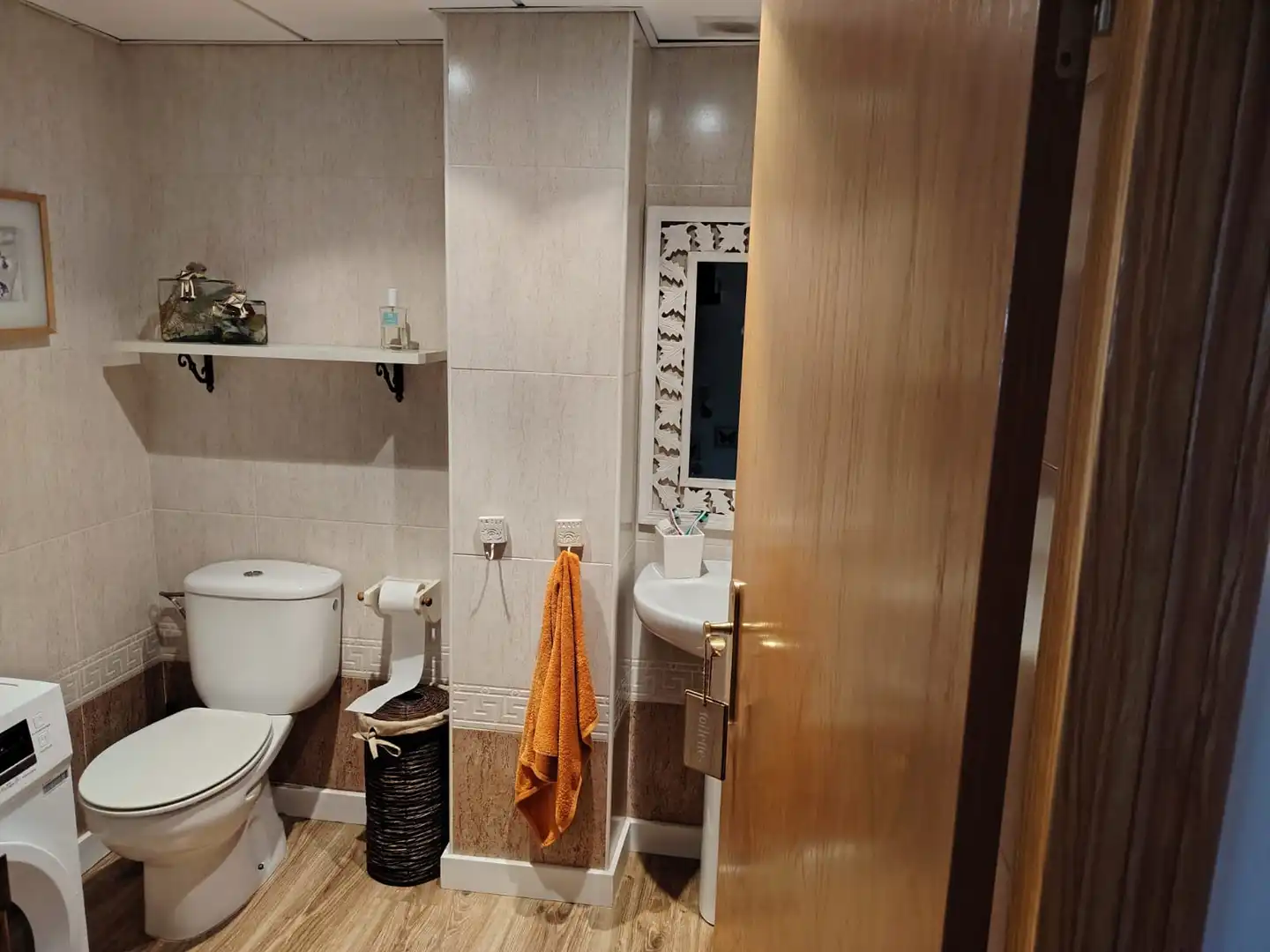 Baño de Casa adosada en venta en Reus con Aire acondicionado, Calefacción y Parquet