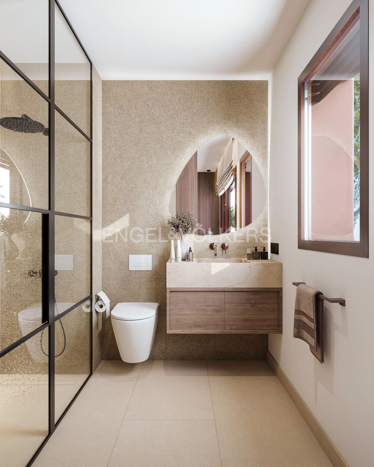 Bathroom of Apartment for sale in Castelldefels  with Air Conditioner, Heating and Terrace