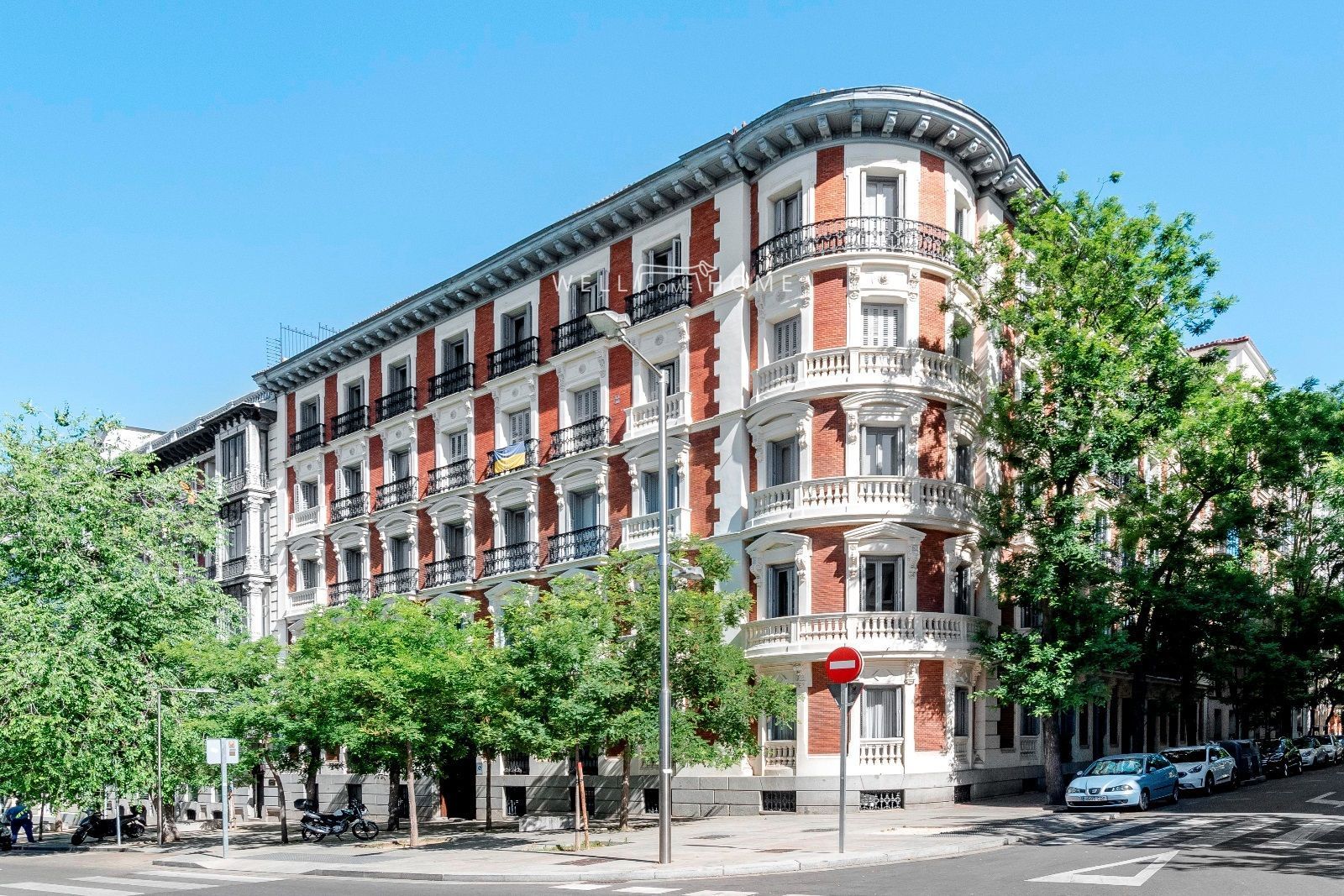 Vista exterior de Pis en venda en  Madrid Capital amb Aire condicionat, Calefacció i Parquet