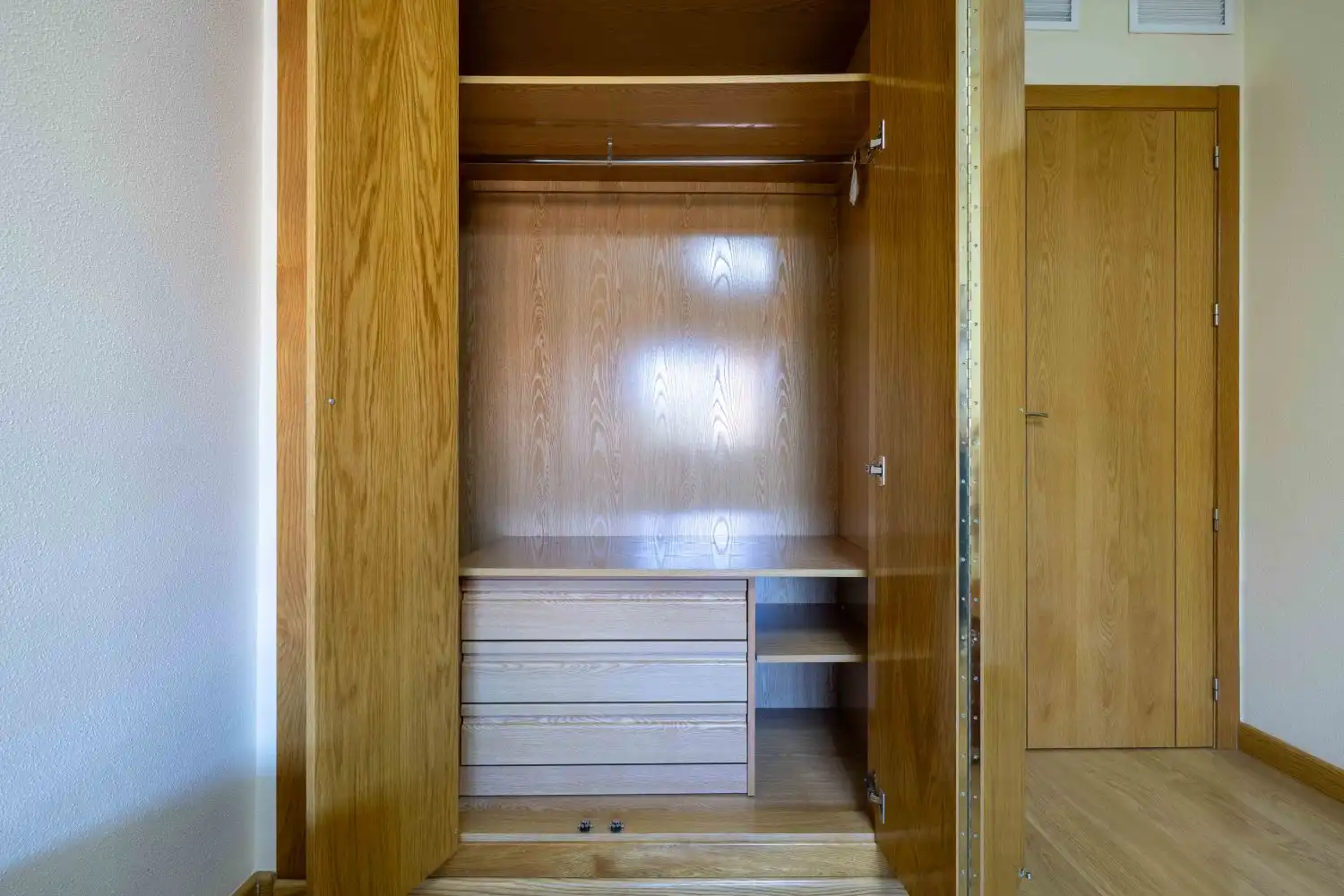 Bedroom of Flat for sale in Murcia  with Air Conditioner, Heating and Parquet flooring