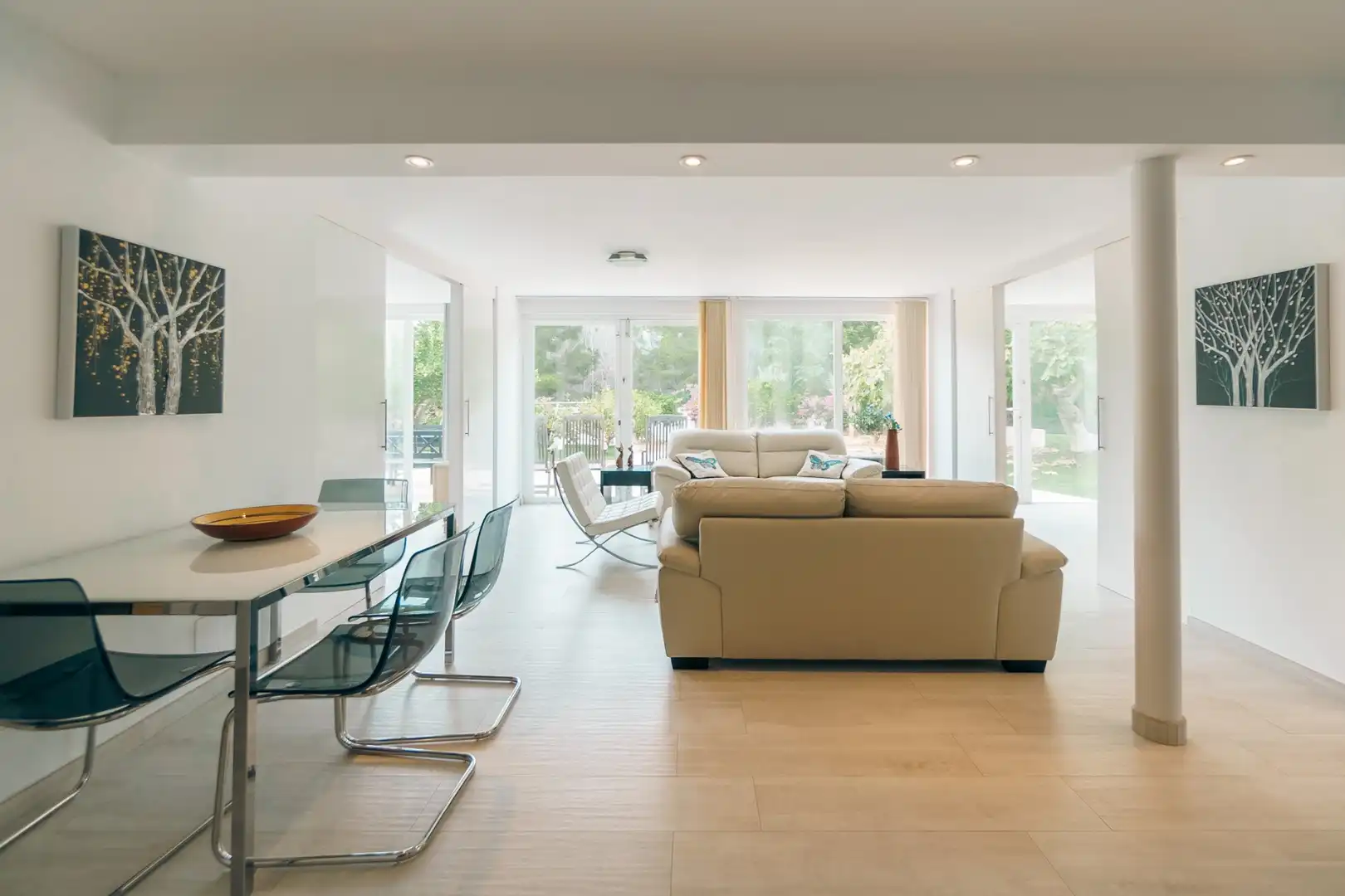 Sala de estar de Casa o chalet en venta en L'Alfàs del Pi con Terraza y Piscina