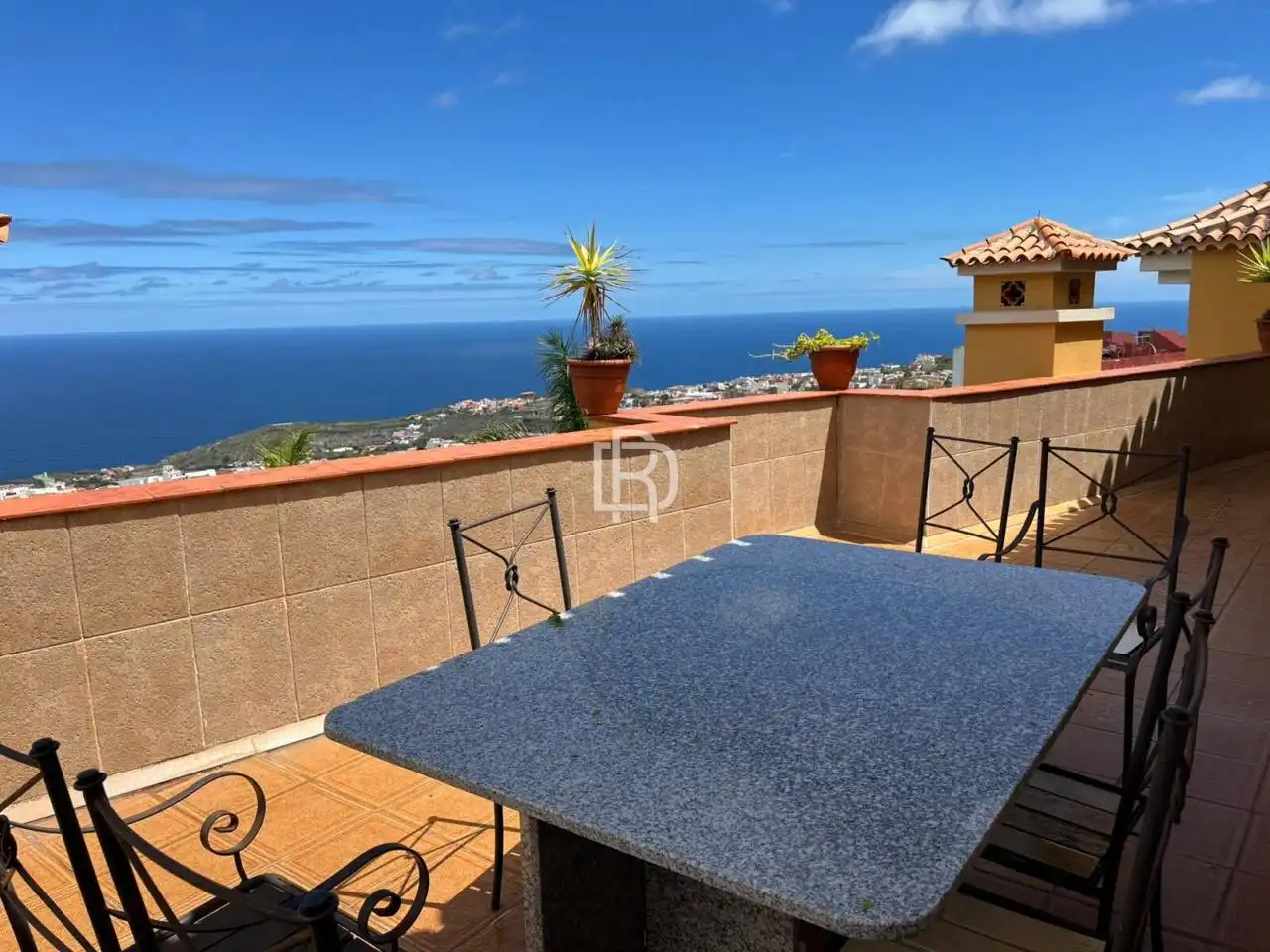 Terrace of Flat for rent in Icod de los Vinos  with Terrace and Furnished