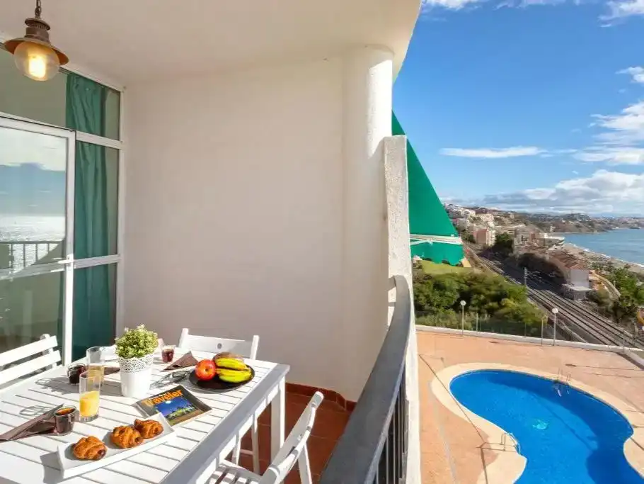Terrassa de Apartament de lloguer en Torreblanca del Sol