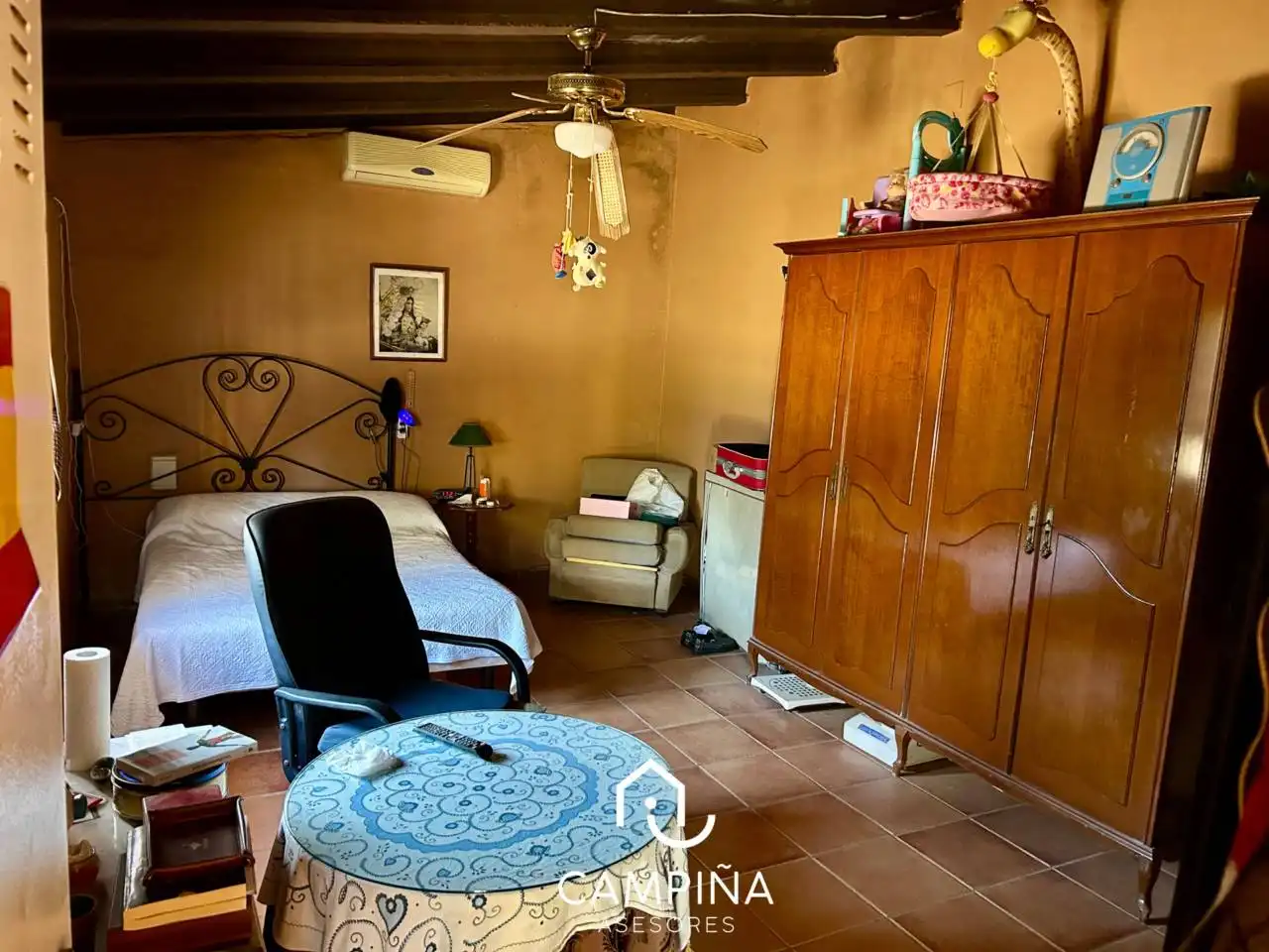 Schlafzimmer von Country house zum Verkauf in Trigueros mit Privatgarten und Terrasse