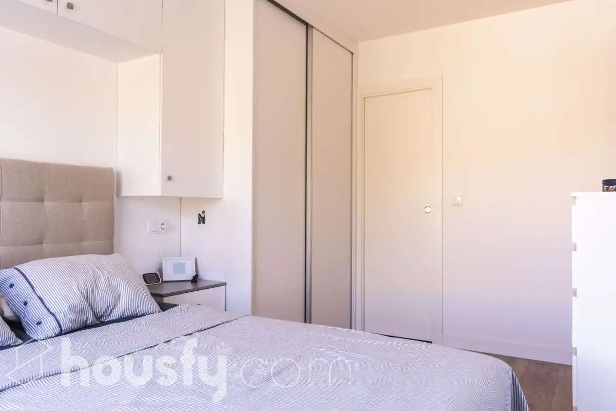 Bedroom of Flat for sale in Móstoles  with Air Conditioner, Terrace and Storage room