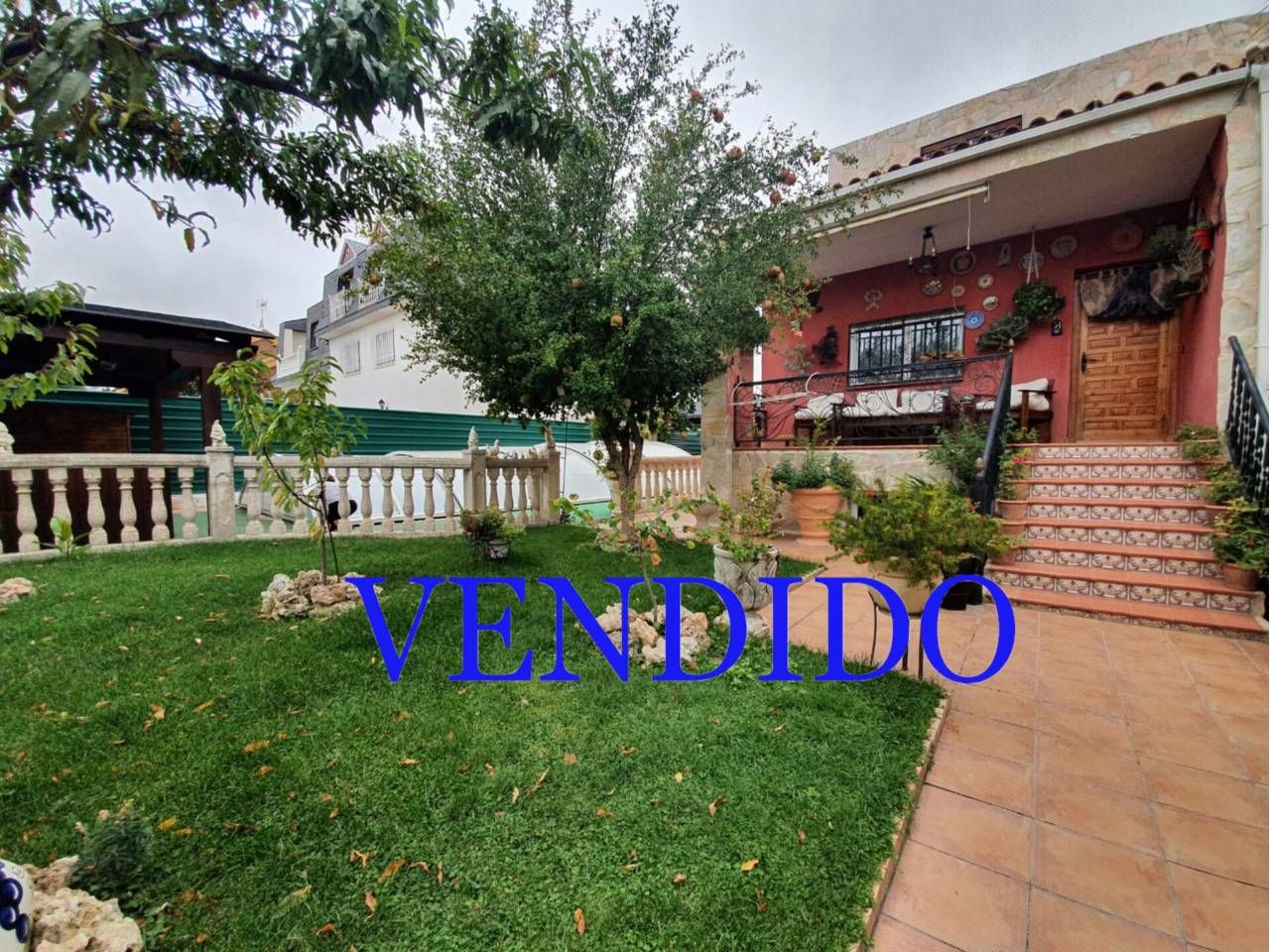 Garden of House or chalet for sale in Moraleja de Enmedio  with Air Conditioner, Heating and Private garden