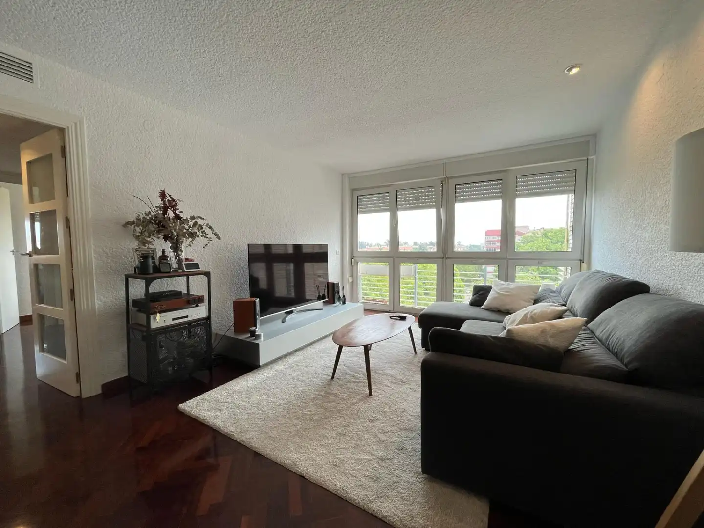 Living room of Flat for rent in Murcia  with Air Conditioner, Heating and Private garden