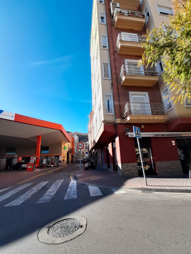 Vista exterior de Pis de lloguer en Sagunto / Sagunt amb Terrassa, Moblat i Forn