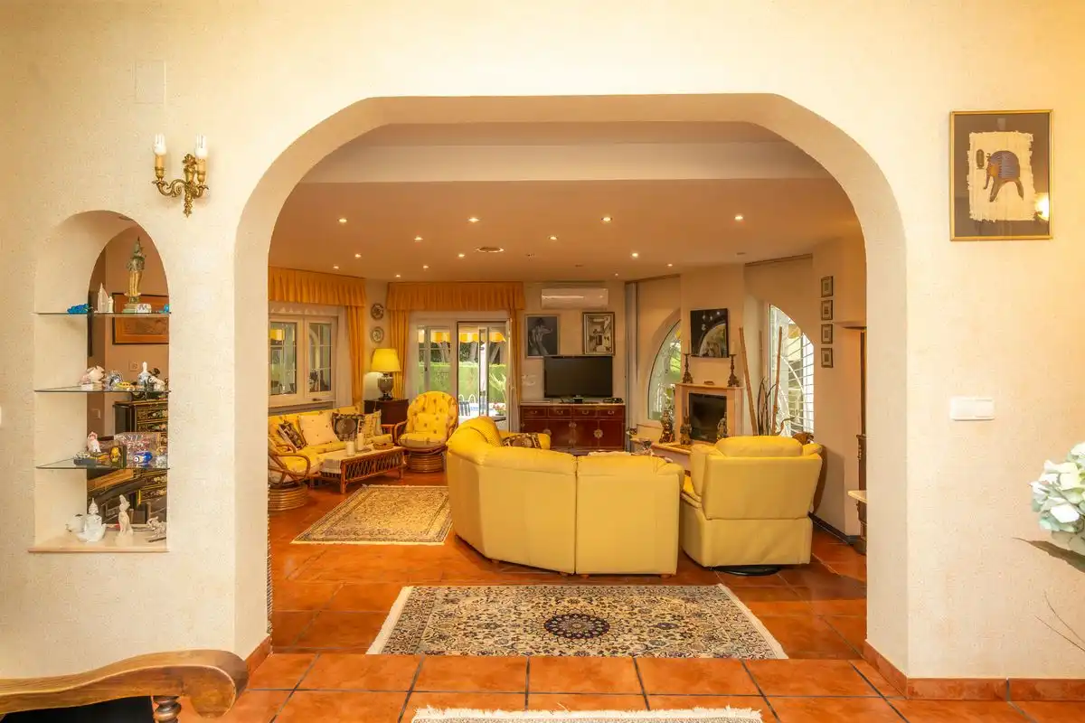 Living room of Houses for sale in Orihuela  with Air Conditioner, Heating and Private garden